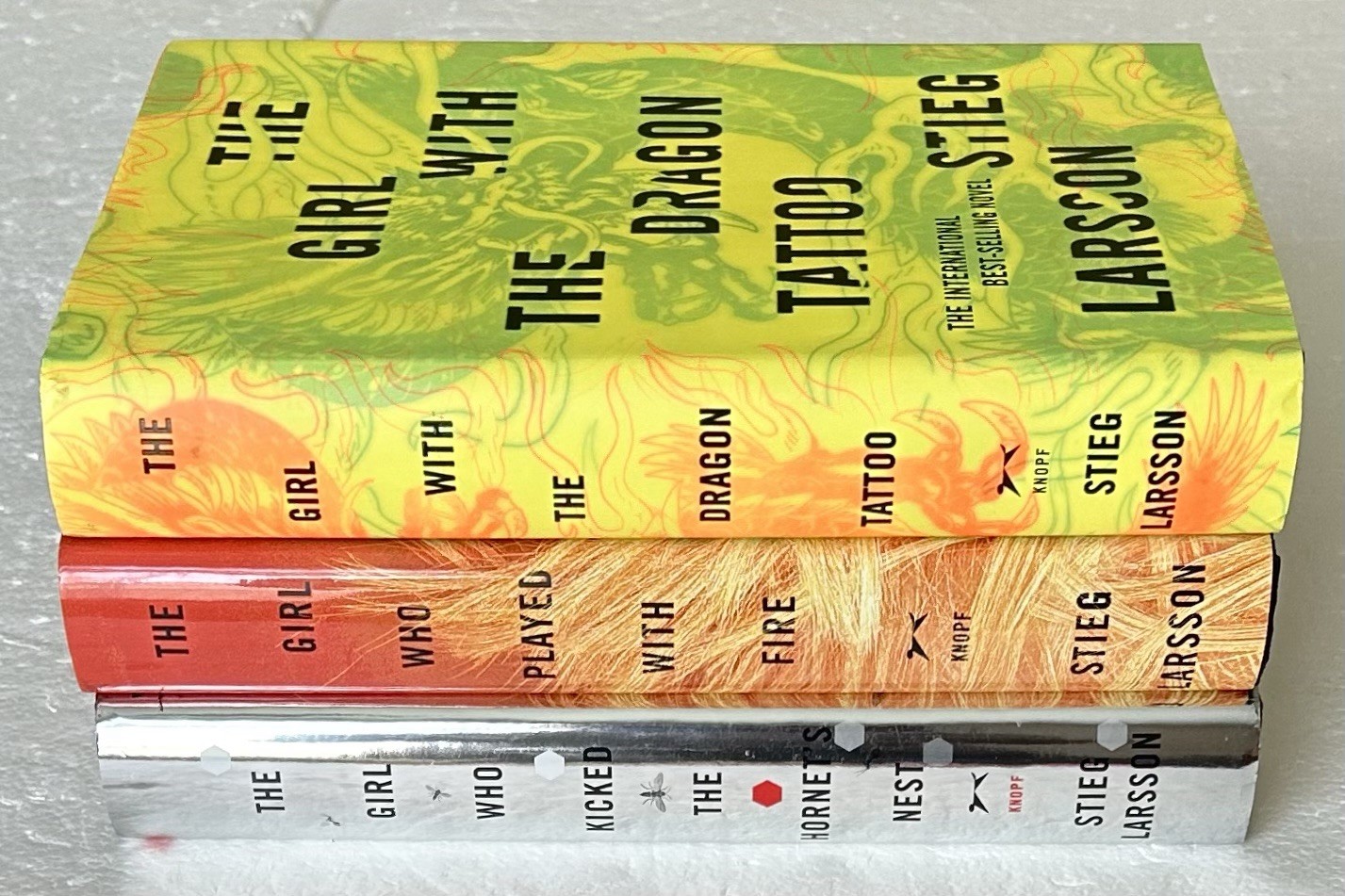 The Millennium Trilogy Hardcover ALL 1st Edition 1st Printing by Stieg Larsson
