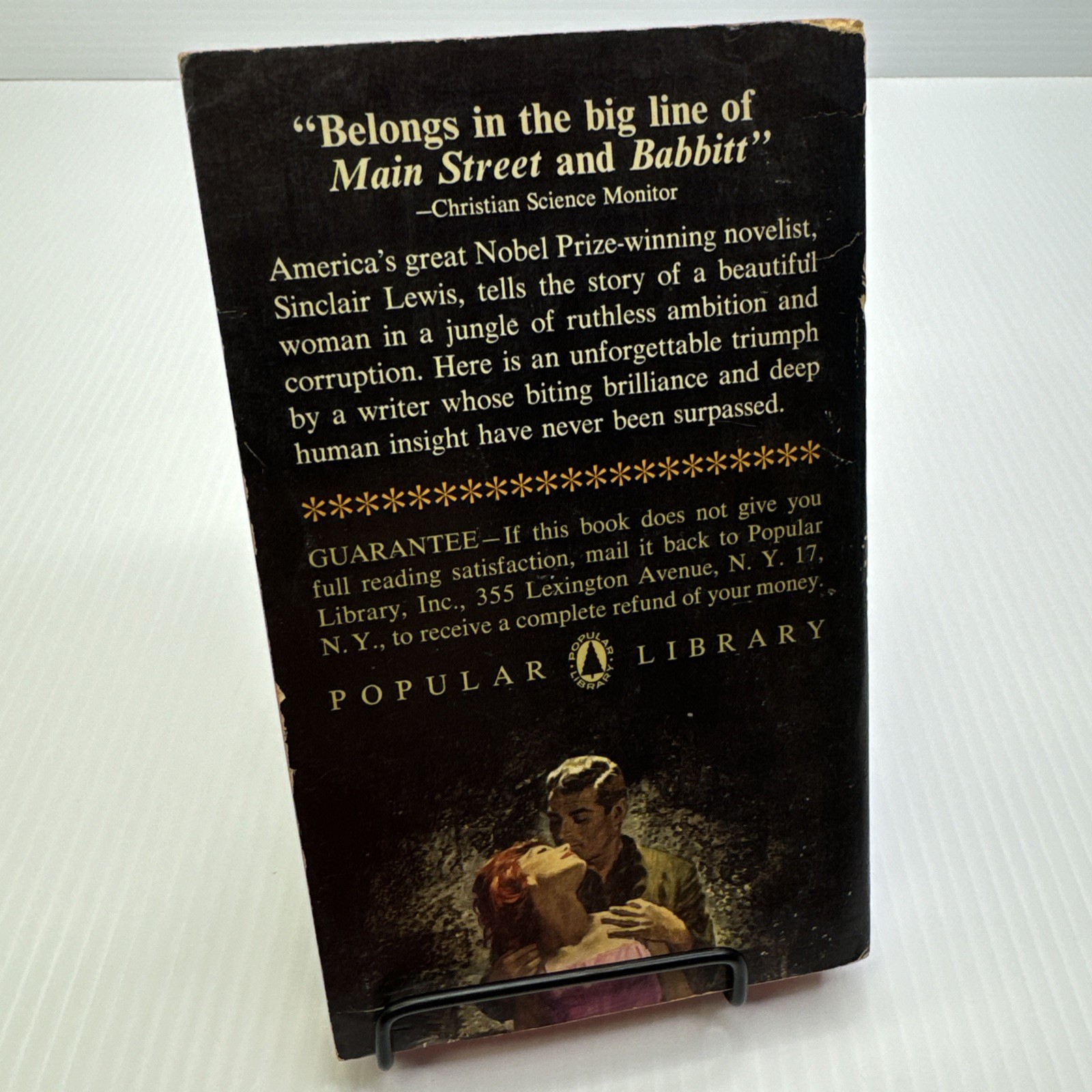 Sinclair Lewis Bethel Merriday Paperback Popular Library Edition c1940 Vintage