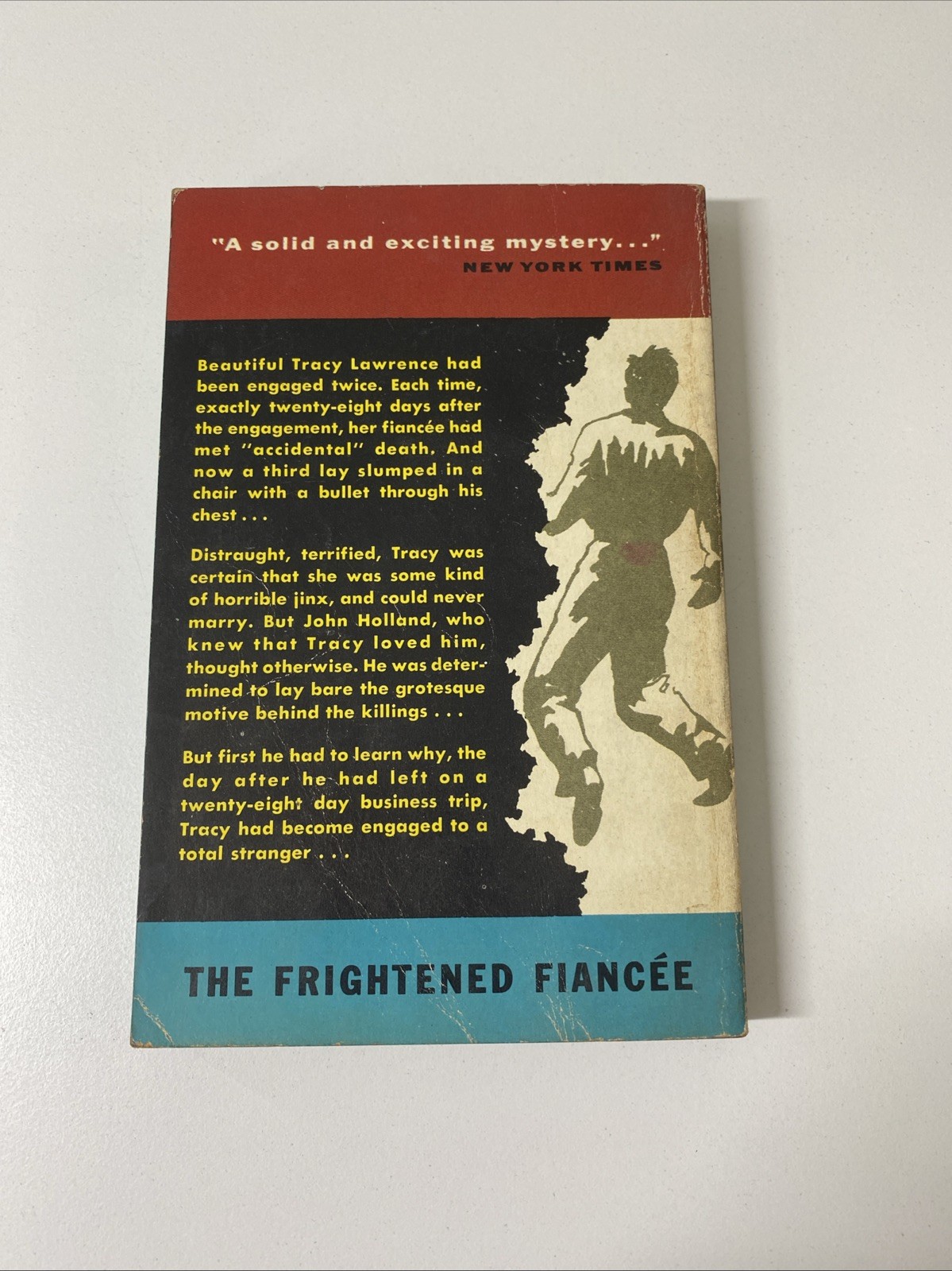 The Frightened Fiancee By George Harmon Coxe 1950 Dell Book 838