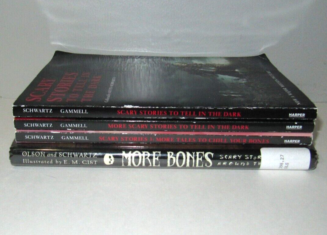 Scary Stories to Tell in the Dark #1-3 TPB + More Bones HB Alvin Schwartz