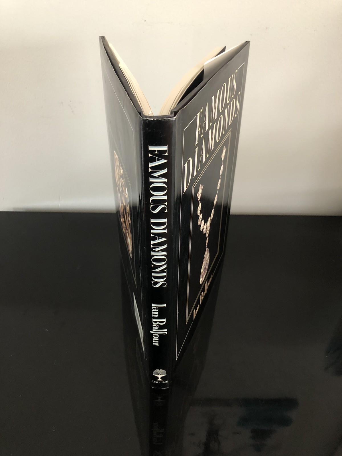 Famous Diamonds Ian Balfour Collins 1987 First Ed/F.Print H/C D/J L/N 💎