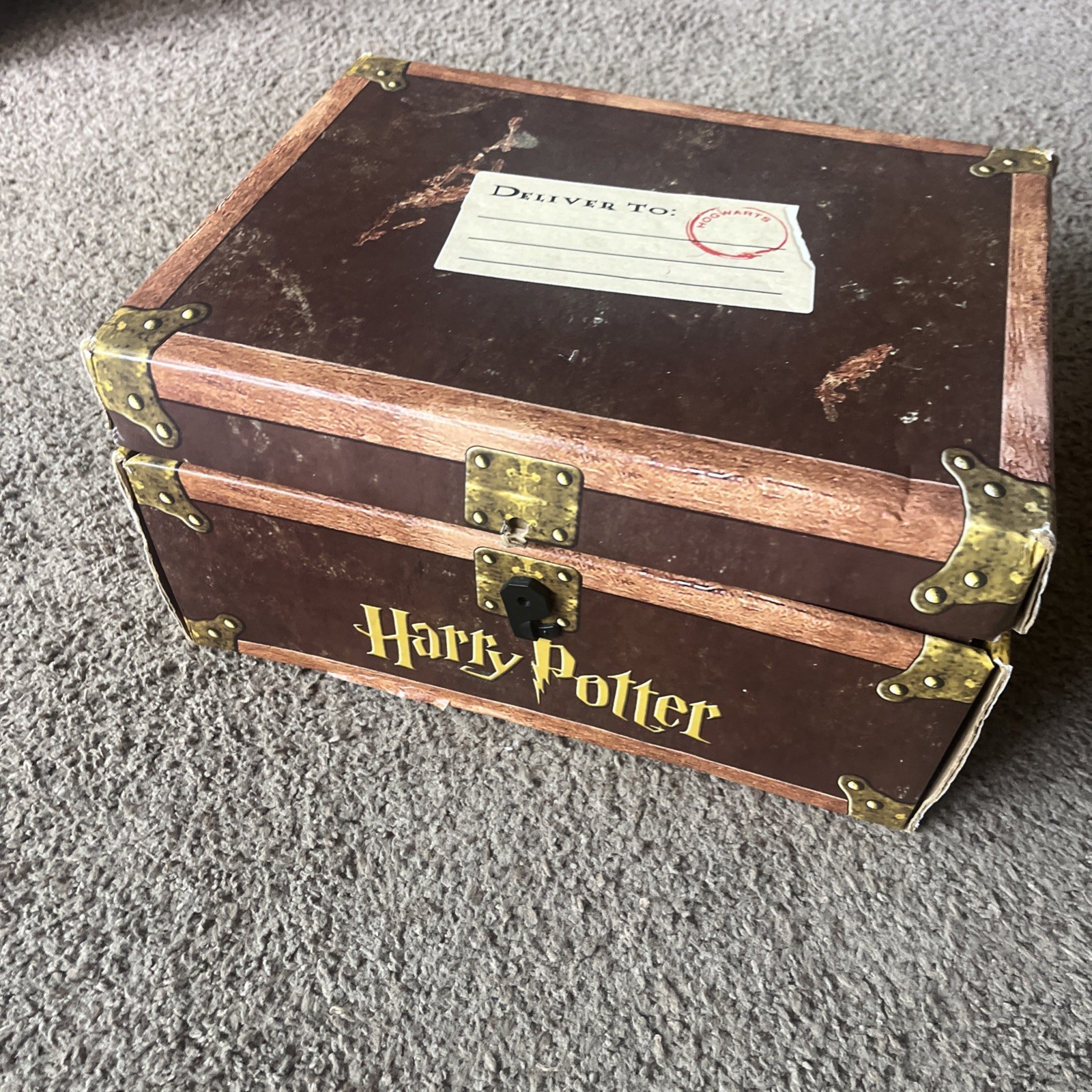 Harry Potter Boxed Set Hardcover Books 1-7 in Trunk Chest Limited Edition READ