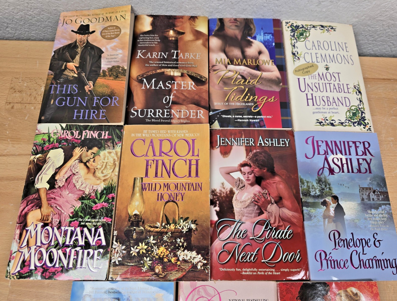 Big Lot 34 Historical Romance Western Novels Books Multiple Series & Authors