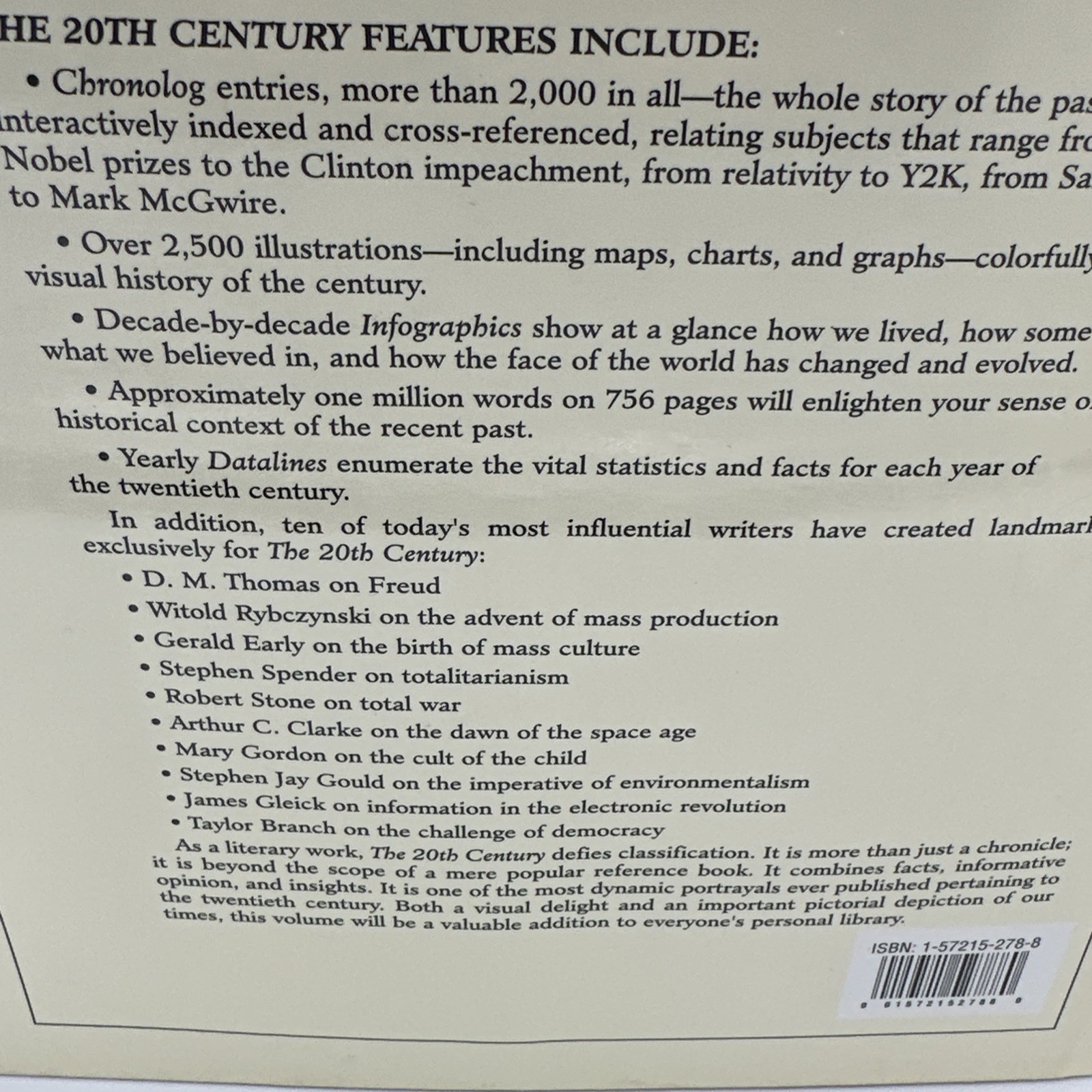 Millennium Edition The 20th Century An Illustrated History Of Our Lives & Times