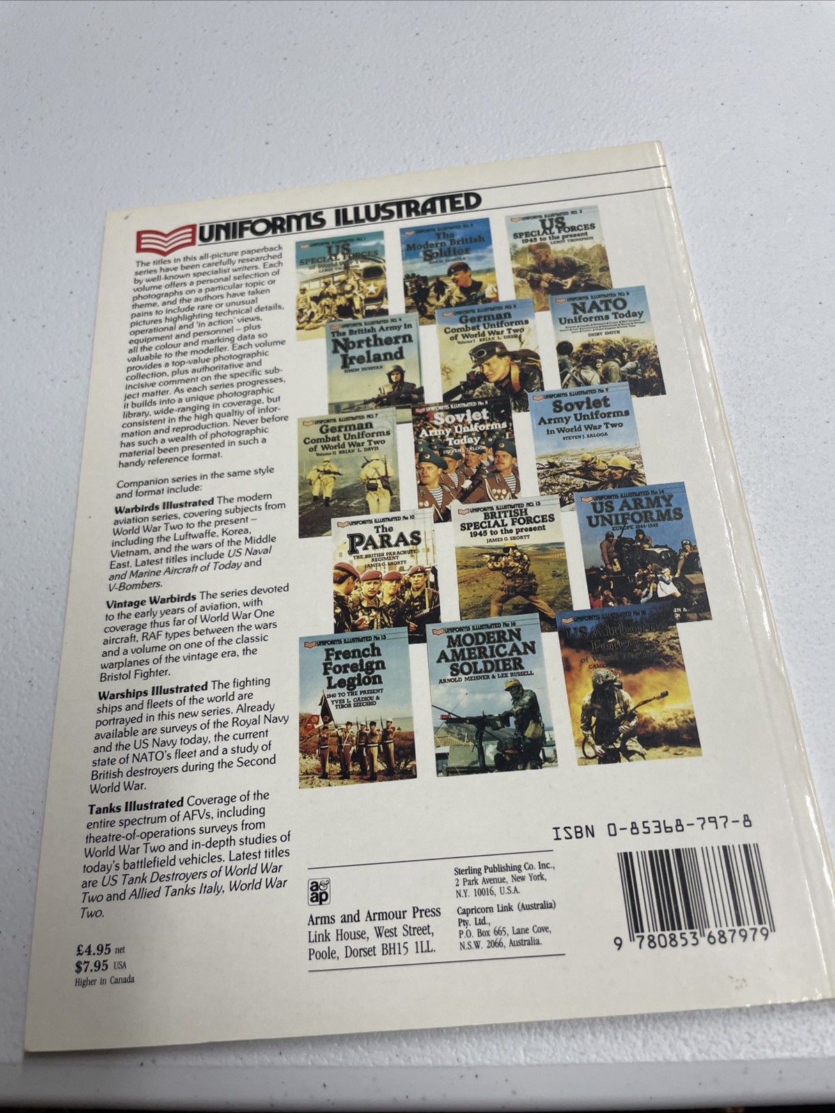 ISRAELI ELITE UNITS (UNIFORMS ILLUSTRATED, NO. 17) By Samuel M. Katz