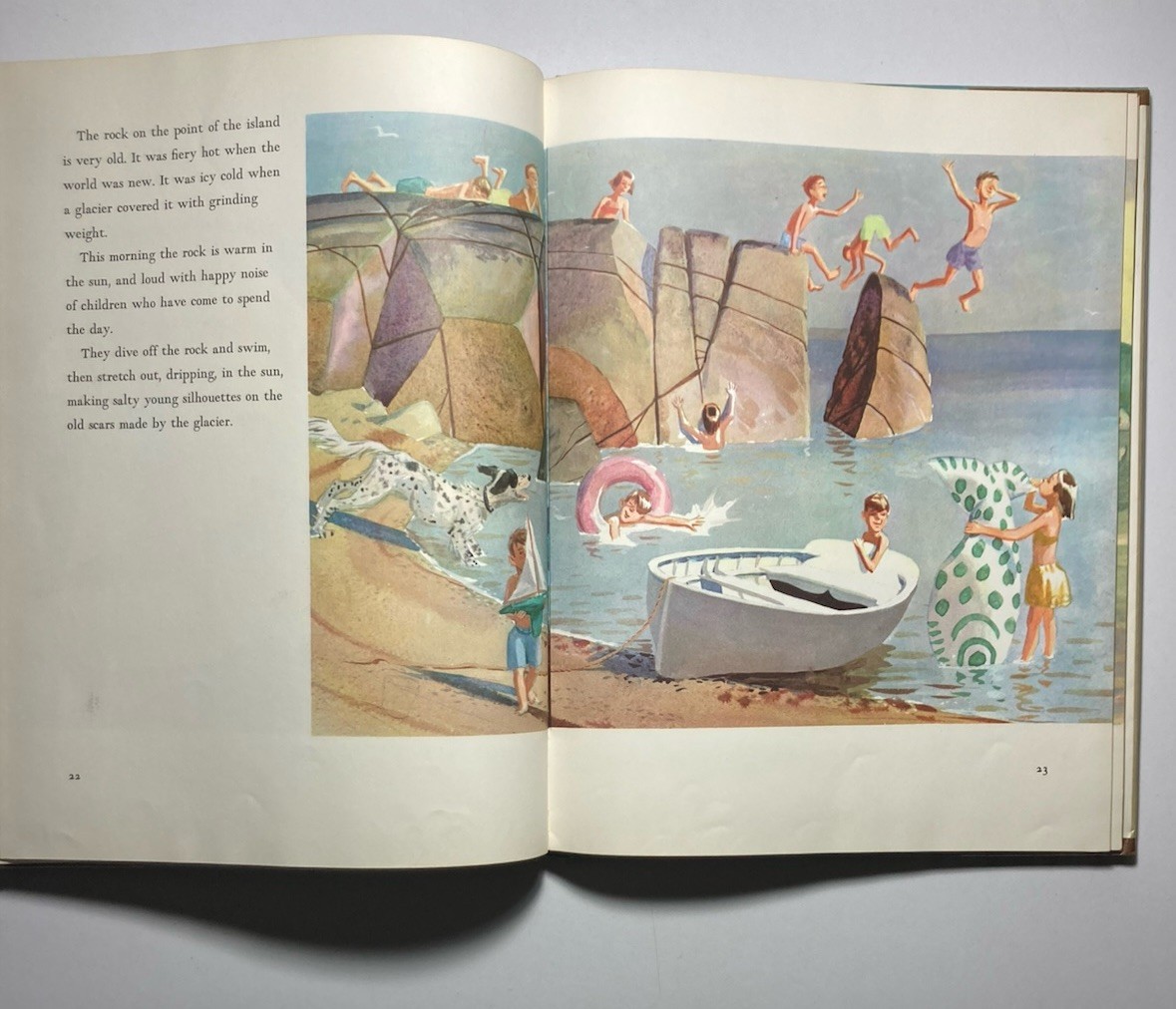 “Time of Wonder” by ROBERT MCCLOSKEY (1957 Hardcover) 4th Printing 1962 LIBRARY