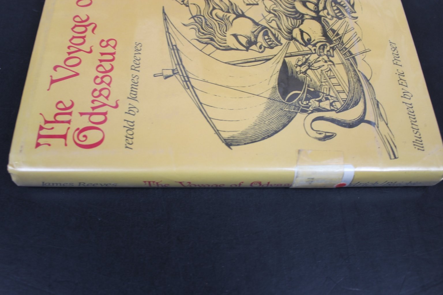 The Voyage of Odysseus James Reeves 1986 First American Edition Illustrated HCDJ