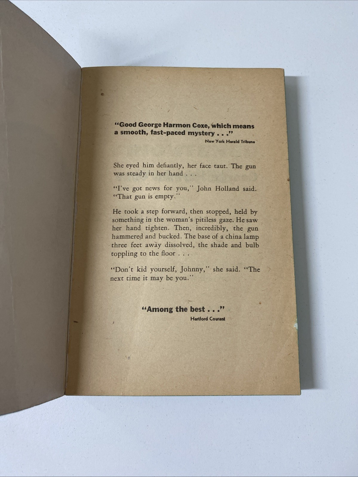 The Frightened Fiancee By George Harmon Coxe 1950 Dell Book 838