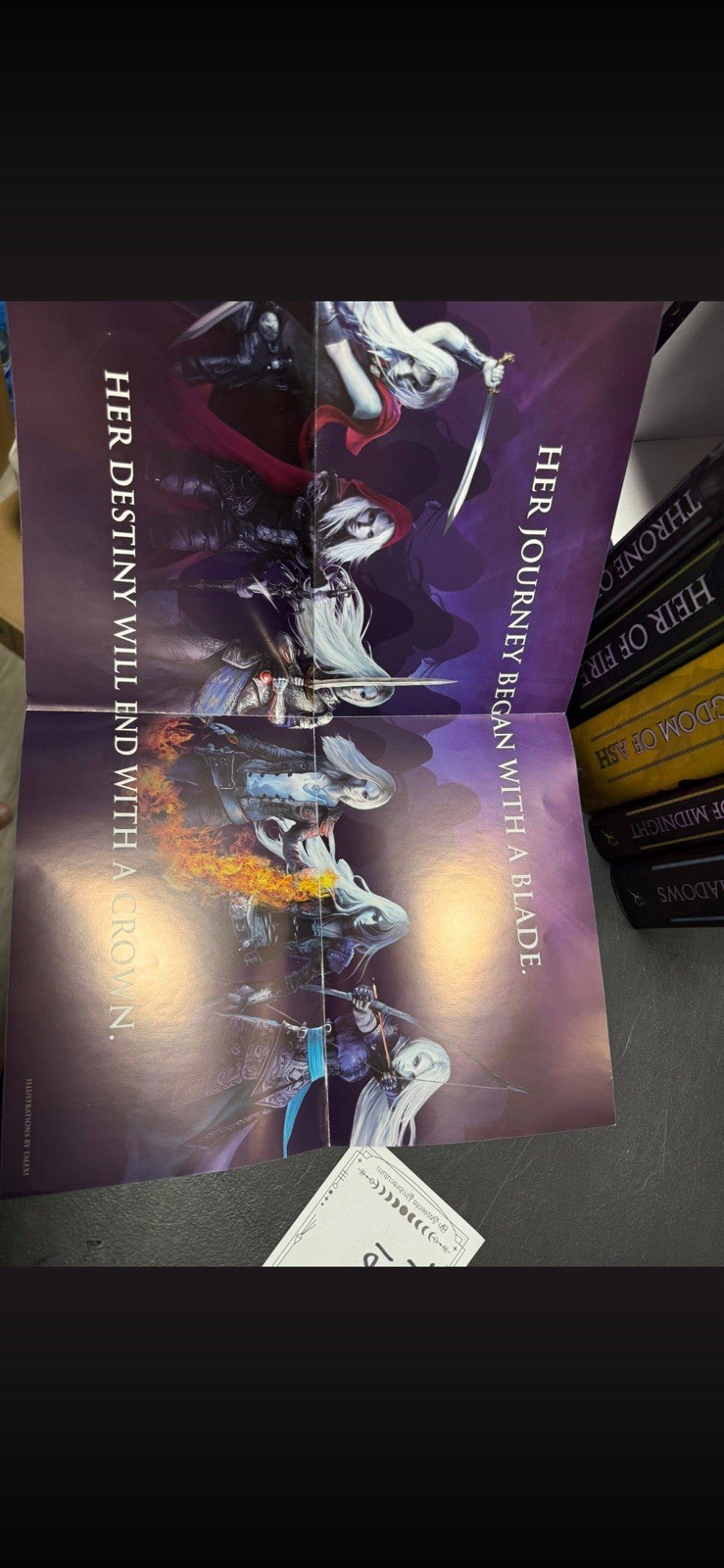 Throne Of Glass Box Set, Hardcover Out Of Print Dust Jackets,Sarah J MAAS. VHTF